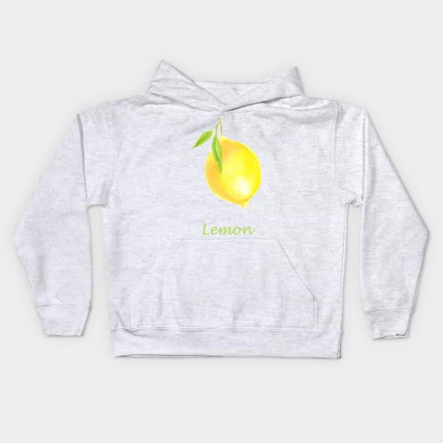 Lemon Kids Hoodie by katerinamk